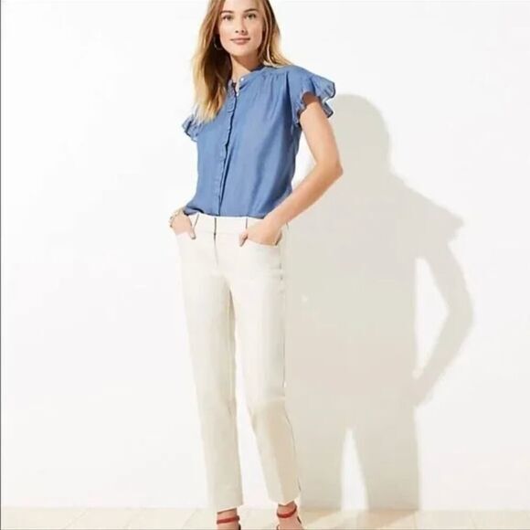 New!  Loft riviera pant, women's size 00P‎ - Picture 1 of 16